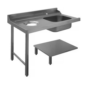 Стол предмоечный Apach Chef Line L80207 - Apach Chef Line - Столы для посудомоечных машин - Индустрия Общепита
