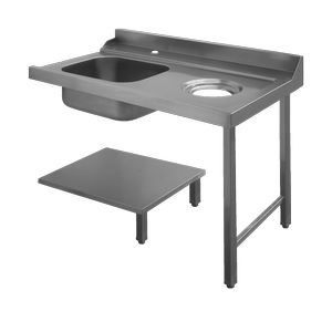 Стол предмоечный Apach Chef Line L80208 - Apach Chef Line - Столы для посудомоечных машин - Индустрия Общепита