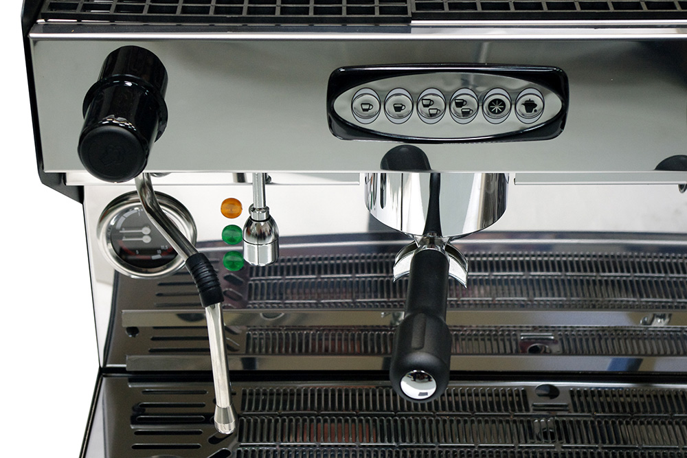 Кофемашина рожковая автоматическая ACM Rounder 2 GR NERO - ACM - Рожковые кофемашины - Индустрия Общепита