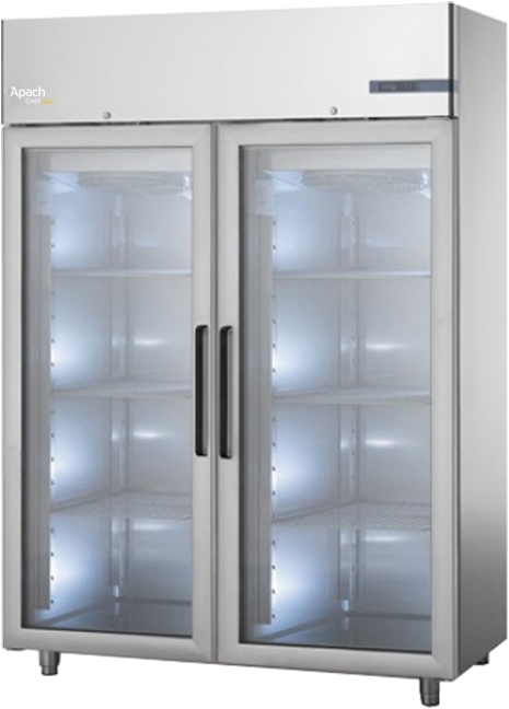 Шкаф холодильный Apach LCRM140ND2G со стеклянной дверью - Apach Chef Line - Шкафы холодильные - Индустрия Общепита