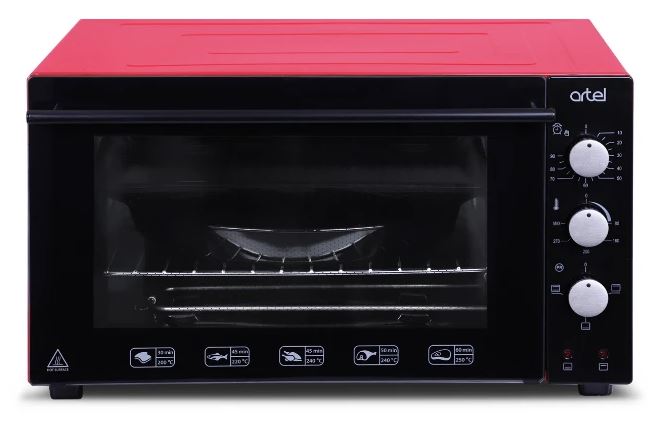 Мини-печь ARTEL ECO MD-4218 черно-красный - ARTEL - Печи конвекционные - Индустрия Общепита