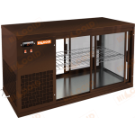Витрина настольная HICOLD VRL T 1300 L BROWN - Hicold - Витрины холодильные настольные - Индустрия Общепита