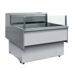 Витрина холодильная открытая POLUS GC110 SM 1,25-2 (с боковинами, открытая) (0011-9006) - POLUS - Витрины холодильные - Индустрия Общепита