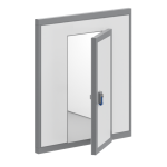 Блок дверной для камеры POLAIR универсальный 1200*2560*80 (г/картон 1 место) - POLAIR - Холодильные камеры - Индустрия Общепита