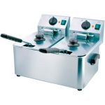 Фритюрница электрическая Viatto HDF4+4 - Viatto - Фритюрницы профессиональные - Индустрия Общепита