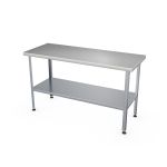 Стол производственный Атеси СР-С-1200.600-02-ПСОц (СР-2-1200/600-Сп) - Атеси - Производственные разделочные столы - Индустрия Общепита