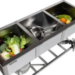 Ванна моечная КОБОР ВМС/3-175/60/430 - Кобор - Ванны моечные производственные - Индустрия Общепита