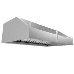 Зонт вытяжной пристенный КОБОР ЗПВ -120/80 - Кобор - Зонты вытяжные - Индустрия Общепита