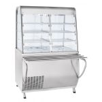 Прилавок-витрина холодильный Abat ПВВ(Н)-70Т-С-НШ с гастроёмкостями кашир. - Abat - Abat Премьер - Индустрия Общепита