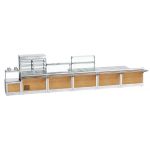 Прилавок-мармит электрический 1-х блюд Abat ПМЭС-70Х - Abat - Abat Hot-Line - Индустрия Общепита