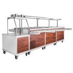 Мармит 2-х блюд Abat ЭМК-70ПМ-01 паровой - Abat - Абат передвижная - Индустрия Общепита