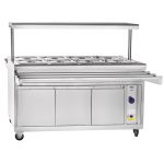 Мармит 2-х блюд Abat ЭМК-70ПМ-01 паровой - Abat - Абат передвижная - Индустрия Общепита