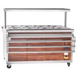 Мармит 2-х блюд Abat ЭМК-70ПМ-01 паровой - Abat - Абат передвижная - Индустрия Общепита