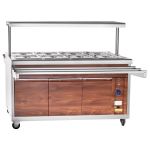 Мармит 2-х блюд Abat ЭМК-70ПМ-01 паровой - Abat - Абат передвижная - Индустрия Общепита