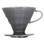 Воронка керамическая для приготовления кофе Hario 3VDC-02-GR-UEX Серая - Hario - Кофейный инвентарь - Индустрия Общепита