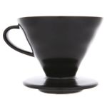 Воронка керамическая для приготовления кофе Hario VDC-02-MB-UEX Черная матовая - Hario - Кофейный инвентарь - Индустрия Общепита