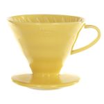 Воронка керамическая для кофе Hario VDC-02-YEL-UEX желтый - Hario - Кофейный инвентарь - Индустрия Общепита