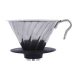 Воронка для приготовления кофе Hario VDM-02HSV, металл, цвет серебро - Hario - Кофейный инвентарь - Индустрия Общепита