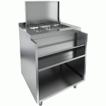 Модуль барный HICOLD НБМВЛ-10/6БКР (модель с бортом) - Hicold - Барные модули - Индустрия Общепита