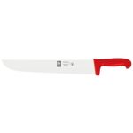 Нож для мяса Icel Poly красный 260/390 мм. - Icel - Ножи кухонные - Индустрия Общепита