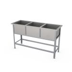 Ванна моечная Атеси ВСМ-С-3.700-02 (ВСМ-3/700) - Атеси - Ванны моечные производственные - Индустрия Общепита