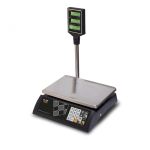 Весы торговые MERTECH M-ER 327 ACP-15.2 "Ceed" LCD Черные (по 4 в коробке) - MERTECH - Весы торговые электронные - Индустрия Общепита