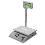 Весы торговые MERTECH M-ER 326 ACPX-32.5 "Slim'X" LCD Белые (по 4 в коробке) - MERTECH - Весы торговые электронные - Индустрия Общепита