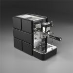 Кофемашина рожковая полуавтоматическая STONE PLUS черная полупрофессиональная - STONE - Рожковые кофемашины - Индустрия Общепита